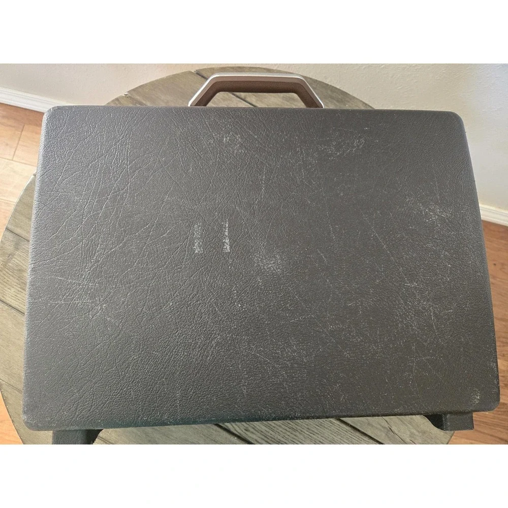 Vintage Samsonite Broker Brown Attache Briefcase 17